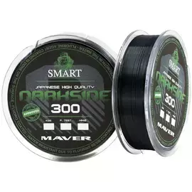 Жилка Smart Monofilo Darkside 300m (black) 0.31mm 30lb/15.1kg, Діаметр: 0.31mm, Розмотування: 300m, фото 